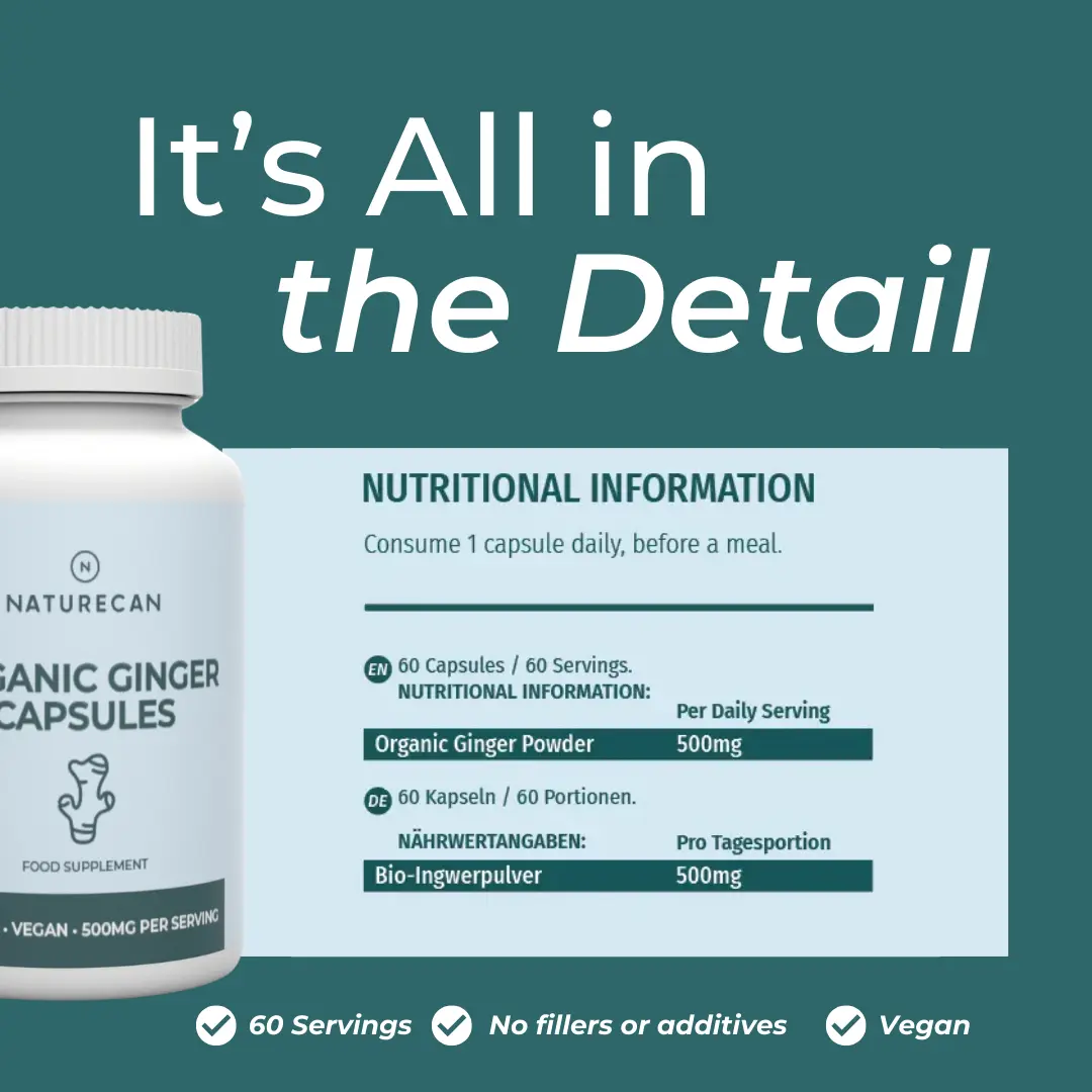 Organic Ginger Supplement - Image 3